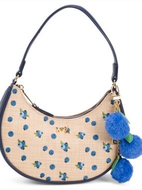 Betsey Johnson Blueberry Shoulder Bag